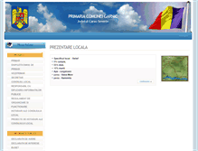 Tablet Screenshot of primariagarnic.ro